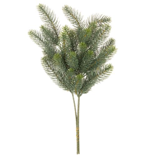 Keinotekoinen kuusenoksa, juhlava ikkunakoriste, 50 cm, 3 kpl | Floristik24.fi