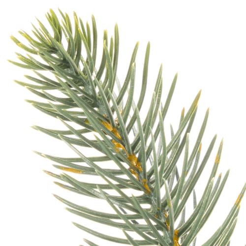Keinotekoinen kuusenoksa, juhlava ikkunakoriste, 50 cm, 3 kpl | Floristik24.fi