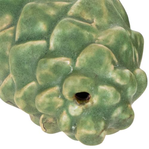 Keraamiset käpyjä, pöytäkoriste, syksy, 14 cm, 3 kpl | Floristik24.fi