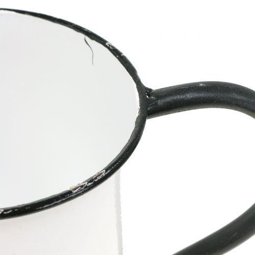 Floristik24 Istutuskuppi vintage-metallista H13,5cm Ø15cm