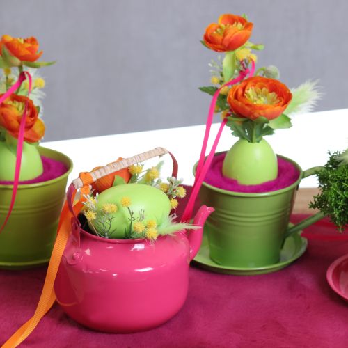 kohteita Teekannu, nostalginen maalaistyyli, koristeellinen olohuoneeseen tai keittiöön, 15 cm