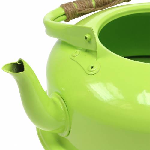 Floristik24 Planter Tea Vedenkeitin Sinkki May Vihreä Ø26cm K15cm