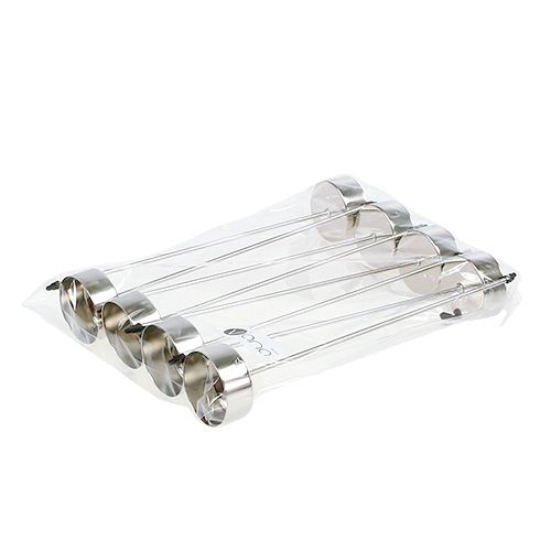 kohteita Kynttilänjalka hopean kiinnittämiseen 21cm 8 kpl