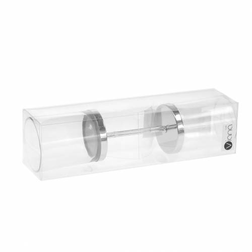 kohteita Kynttilänjalka metallin/lasin liittämiseen Ø6,5cm K19cm 2 kpl