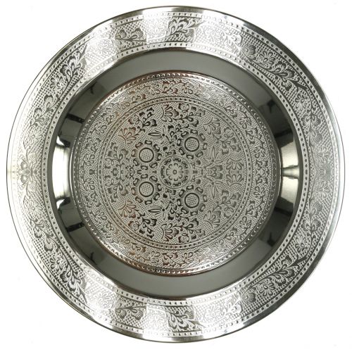 Floristik24 Deco Plate Marrakech hopea Ø33cm
