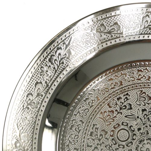 Floristik24 Deco Plate Marrakech hopea Ø33cm