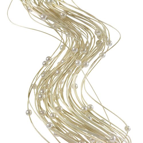 Floristik24 Ting Ting Curly helmillä 60cm valkaistu 40 kpl