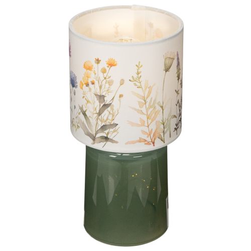 kohteita LED-pöytävalaisin kukkakuviolla tyylikkääseen olohuoneen valaistukseen, 23 cm