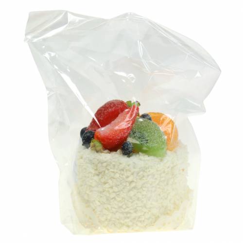 Floristik24 Koristeelliset tartletit hedelmillä mansikkaruokareplica 7cm