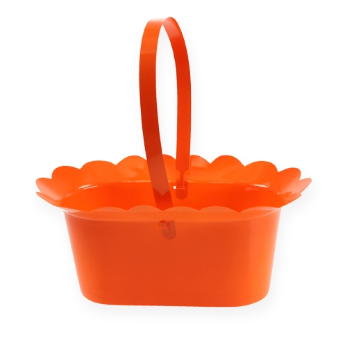 Floristik24 Ruukkukukka kahvalla soikea 23cm 10kpl