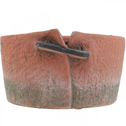 kohteita Betoninen kukkaruukku cachepot terrakottaruukku Ø18,5cm K10,5cm