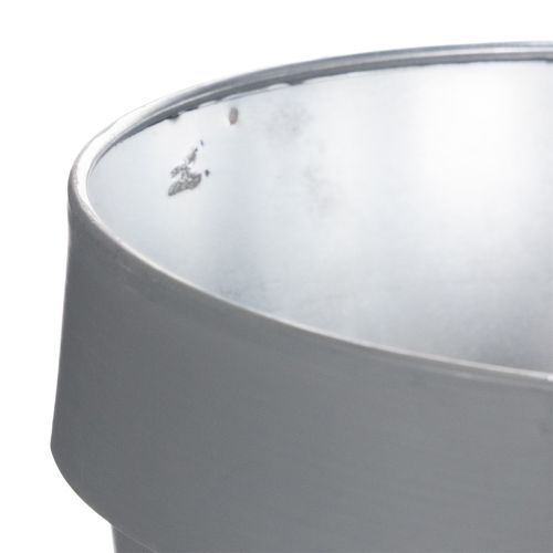 kohteita Kukkaruukku herkällä villikukka-aiheella, käytännöllinen parvekkeella tai terassilla, 15 cm, 3 kpl