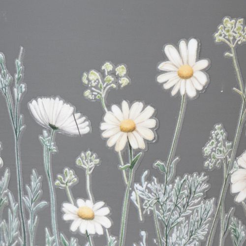 kohteita Tyylikkääseen sisustukseen sopiva päivänkakkara-aiheinen kukkaruukku, 11 cm, 4 kpl