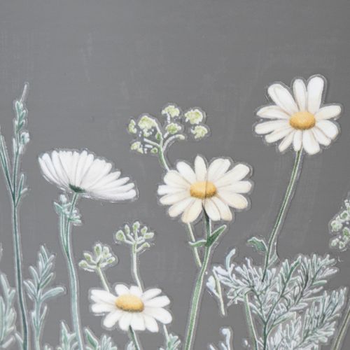 kohteita Kukkaruukku kukkakuviolla moderniin kotiin ja kesäparvekkeen sisustukseen, 13 cm, 4 kpl