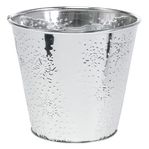 Lumihiutalekuvioinen ruukku Ø16,5cm K14,5cm 1 kpl