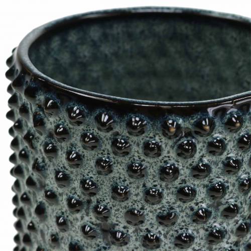 Floristik24 Istutuskone sininen, valkoinen Ø7,5cm K8cm 4kpl