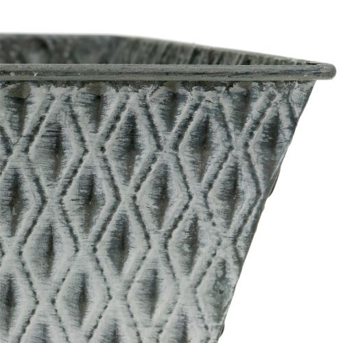 kohteita Sinkkipannu timanttikuvioilla H15cm