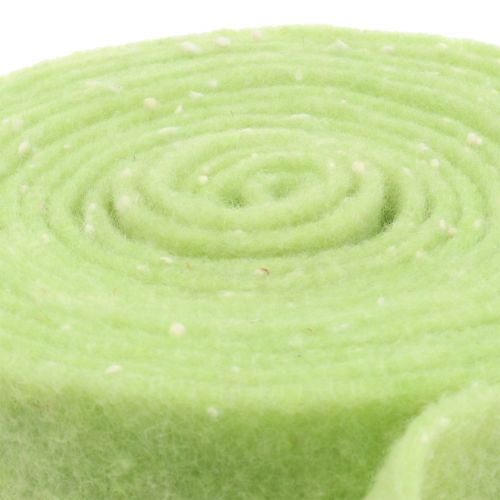 Floristik24 Ruukkuteippi huopateippi vihreä pisteillä 15cm x 5m