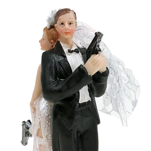 kohteita Kakun kuva morsiamen pariskunta 15,5 cm