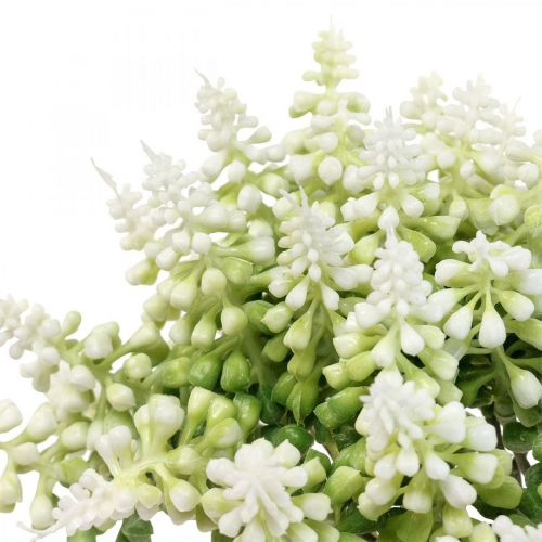 Floristik24 Rypälehyasintti tekohyasintti valkoinen 28cm 12kpl nippuna