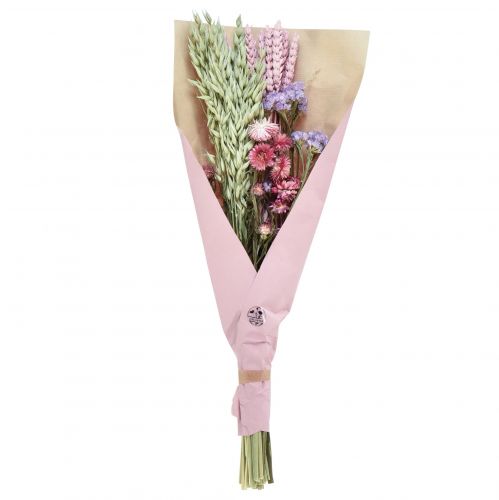 kohteita Kuivakukkakimppu olkikukat rantalila pinkki 58cm