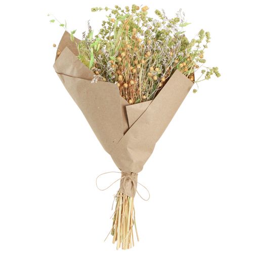 kohteita Kuiva kimppu kauraa pellava minttu luonnonvalkoinen 40cm 80g