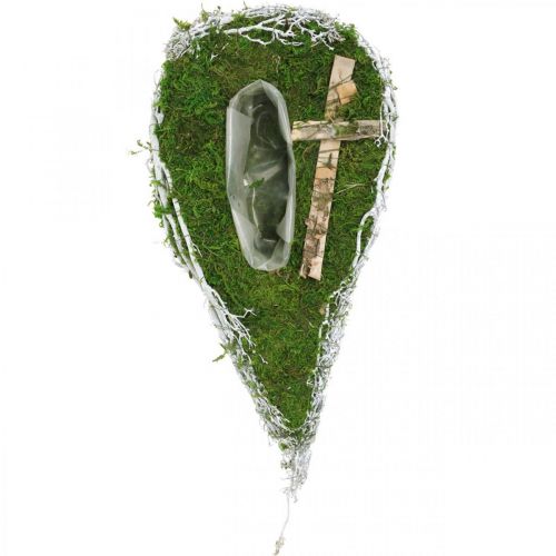 Planter drop sammal, viiniköynnöksen muistokukkakauppa 40x20cm