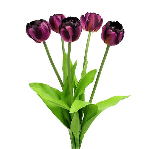 Floristik24 Tulppaanikimppu 43cm violetti