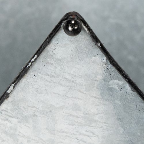 kohteita Ruukun kruunu metallinen koristeellinen sinkki Ø21.5/19.5/17cm 3 kpl:n setti