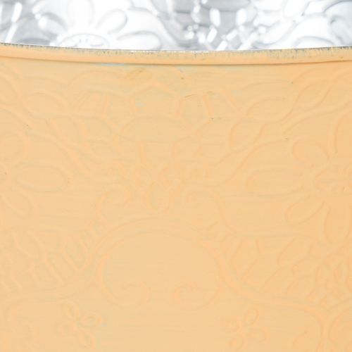 kohteita Metallinen istutusruukku, pastellin oranssi, Ø20cm K16cm