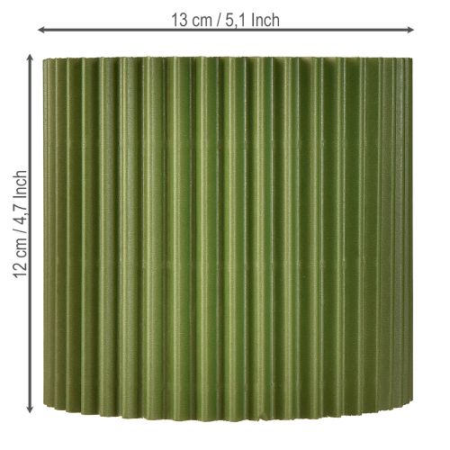 kohteita Paperinen ruukkukasvi, tummanvihreä, Ø13cm, korkeus 12cm, 4 kpl