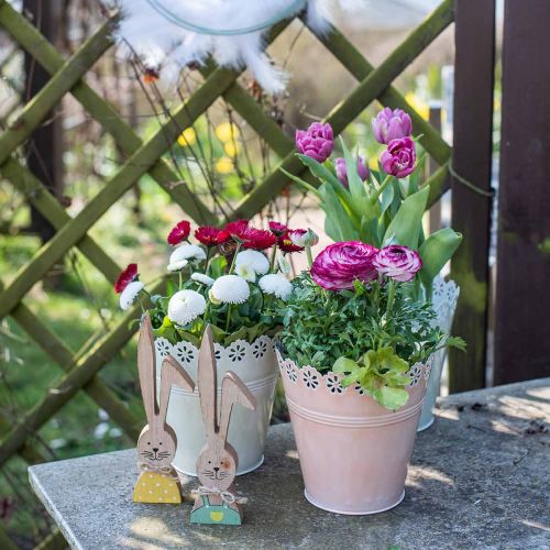 Floristik24 Istutuskukkakoriste vaaleanvihreä Ø15cm K15cm