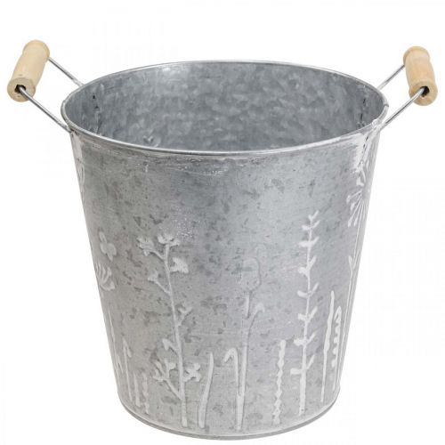 Floristik24 Istutuskone vintage koristeellinen metallikauha Ø21,5cm K19cm