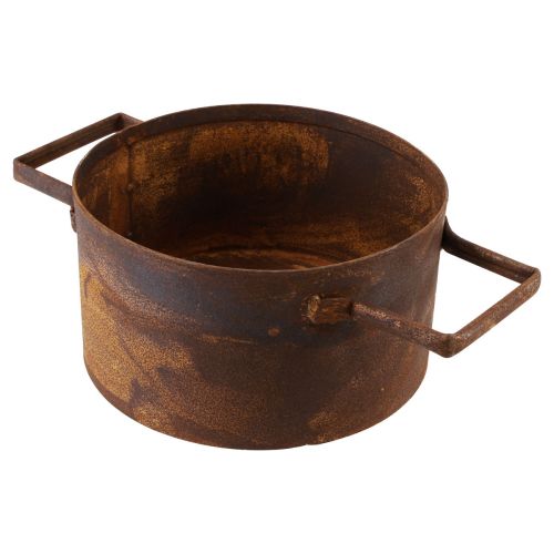 Floristik24 Istutusruukku metallinen ruukku Ø19,5cm/26cm 2 kpl sarja