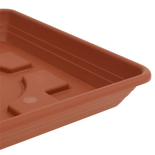 kohteita Coaster Lara neliö 29cm x 29cm terrakotta 1 kpl