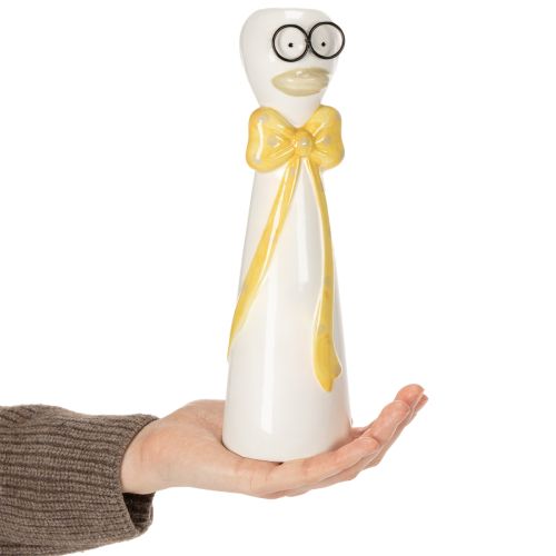 kohteita Ankan muotoinen maljakko söpöllä kuviolla hauskaan pöytäkoristeeseen, 24 cm, 2 kpl