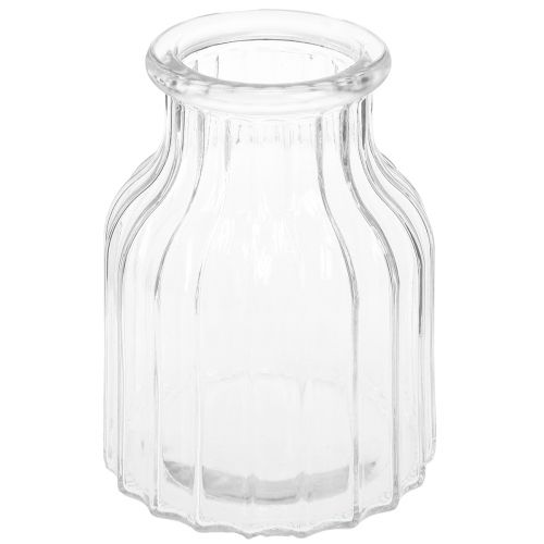 Maljakkolasiurat lasimaljakko koristelasi kirkas Ø11cm K15cm 2kpl