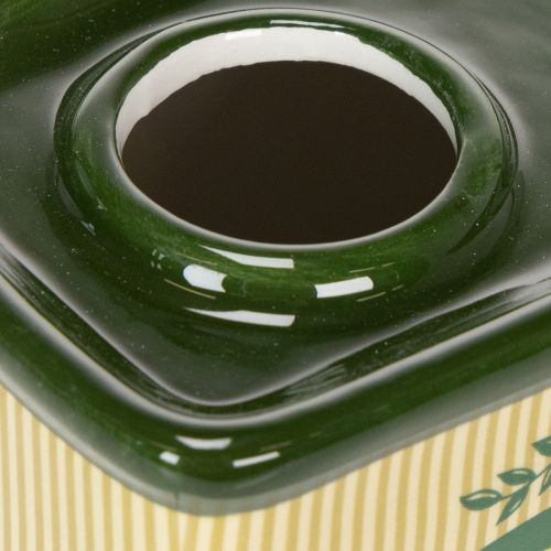 kohteita Keraaminen oliiviöljymaljakko - täydellinen pöytäkoriste kuivakukille, 18 cm