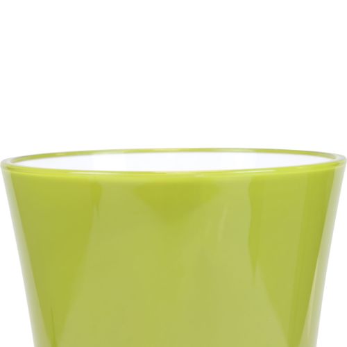 kohteita Maljakko Vihreä Kukkamaljakko Koristemaljakko Fizzy Olive Ø16,5cm K27cm