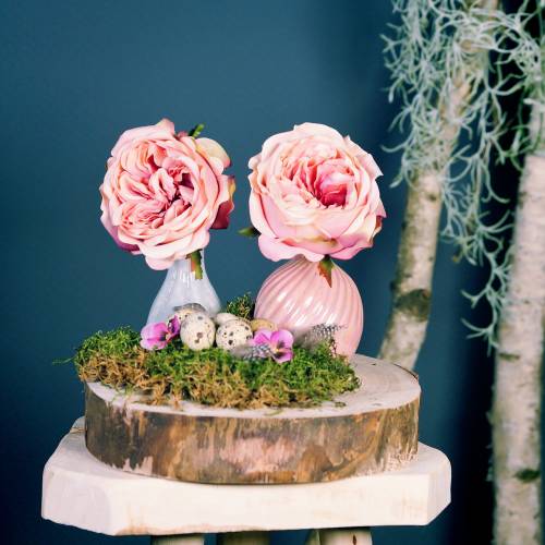 Floristik24 Maljakko Ø7.5cm H10cm helmiäisvaaleanpunainen 6kpl