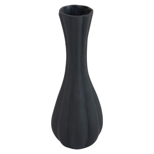 Maljakko musta lasi maljakkourat kukkamaljakkolasi Ø6cm K18cm