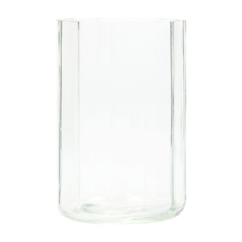 Kynttilänjalka lasilyhty kirkas Ø9,5cm K15cm 6kpl