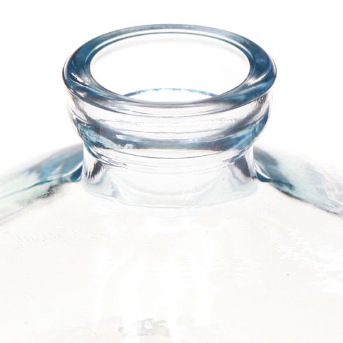 kohteita Maljakot sipulimainen litteä lasi koristemaljakko sininen Ø9cm K6cm 6 kpl