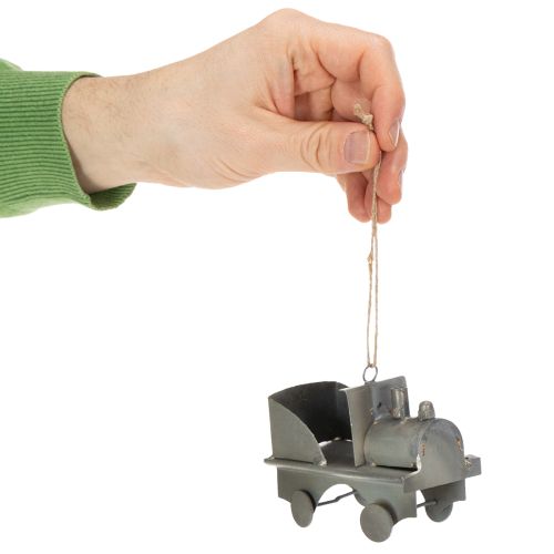 kohteita Vintage-koristeet ripustettaville metallisille autoille, eri kokoja, 9-10 cm, 4 kpl