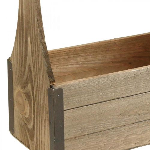 kohteita Vintage puinen laatikko istutustyökalulaatikon kasvilaatikkoon 28×14×31cm