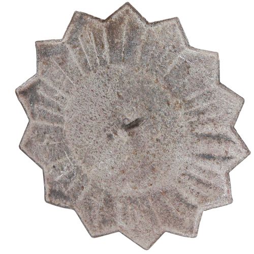 kohteita Vintage kynttilänjalka harmaa kytkettäväksi Ø11cm K8,5cm 4kpl