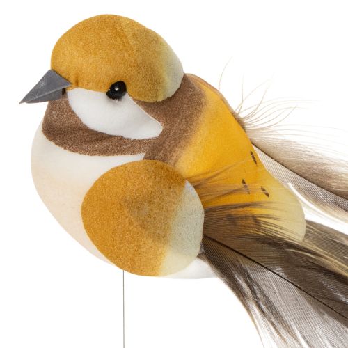 kohteita Lintukoristeita juhlapöytään. Monikäyttöiset lintutikut, 10 cm, 12 kpl.