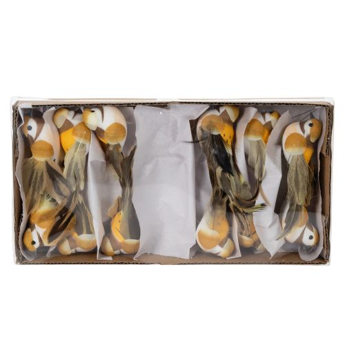 kohteita Lintukoristeita juhlapöytään. Monikäyttöiset lintutikut, 10 cm, 12 kpl.