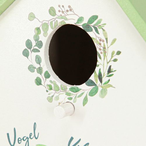 kohteita Linnunpönttö tyylikkäisiin huoneisiin, joissa on kukka-asetelmia ja nostalgista tunnelmaa 21 cm