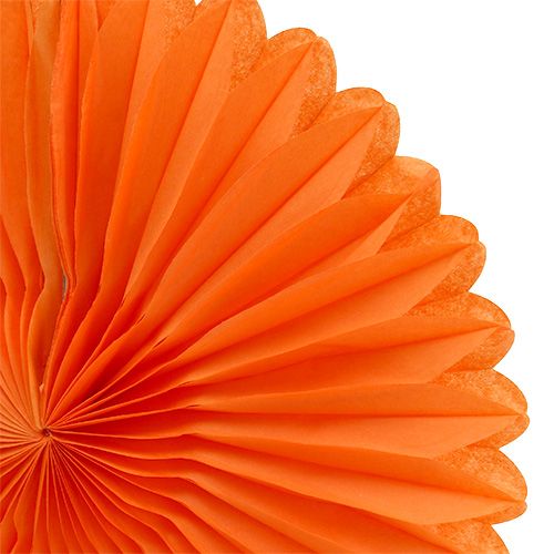 Floristik24 Hunajakennoinen paperi kukka oranssi Ø20cm 3kpl